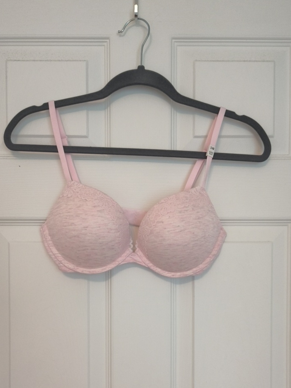 PINK Victoria's Secret Light Pink Wear Everywhere Super Push-up